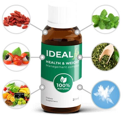 idealfit gotas ingredientes efectos