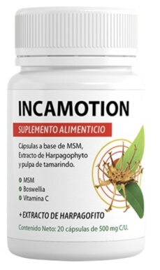 Incamotion Cápsulas México - Precio cuánto cuesta Opiniones cómo se usa Incamotion Cápsulas México