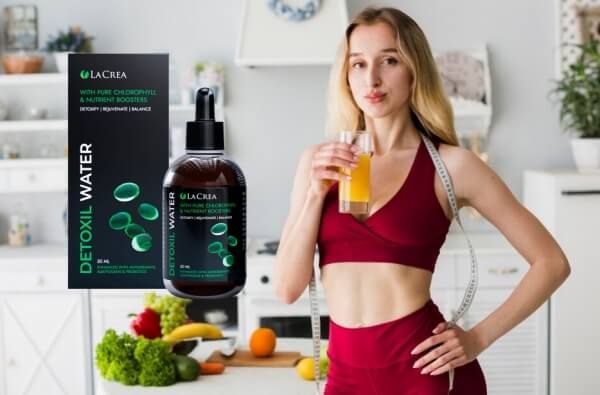 Detoxil Water LA Crea Gotas España - Precio cuánto cuesta Opiniones cómo se usa